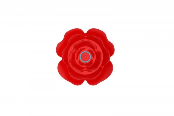 Rose thrusting anal plug