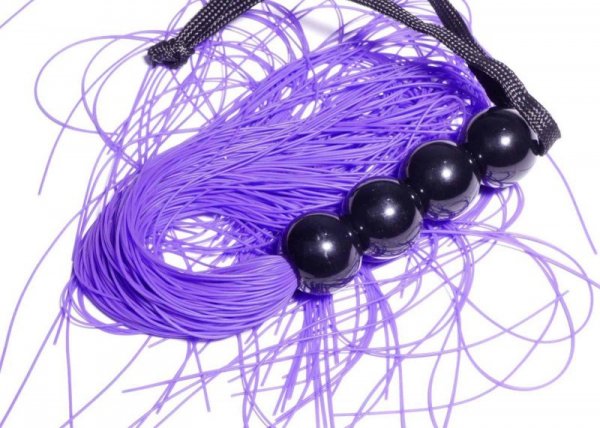 Silicone Whip Purple 14&quot;&quot; - Fetish B - Series