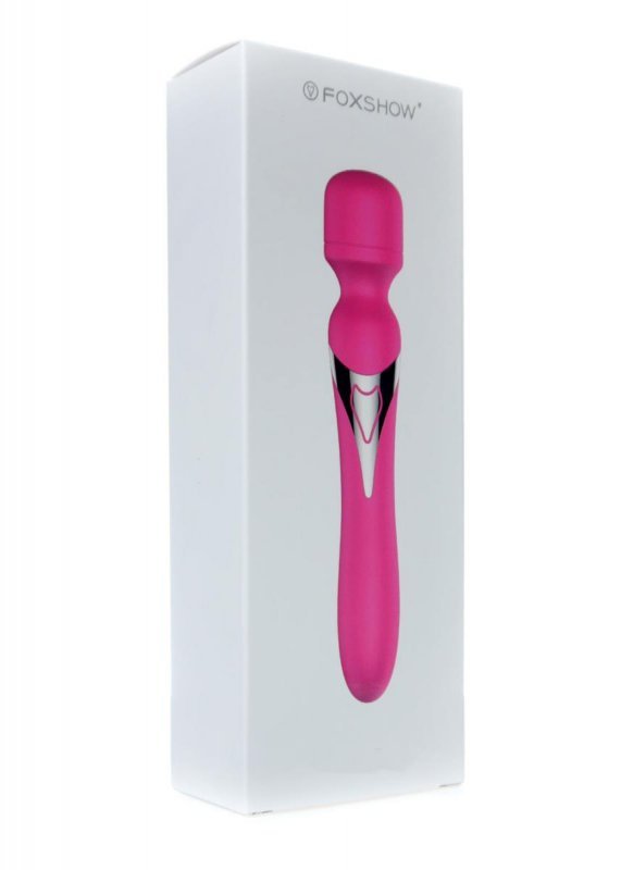 Stymulator - B - Series - Silicone Dual Massager Pulsator USB 7+7 Function (Pink)