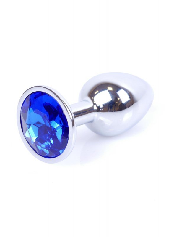MyLove Toys - Jewellery Silver PLUG- Dark Blue