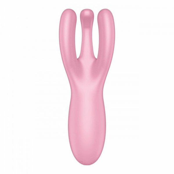 Wibrator-Threesome 4 Connect App (Pink)