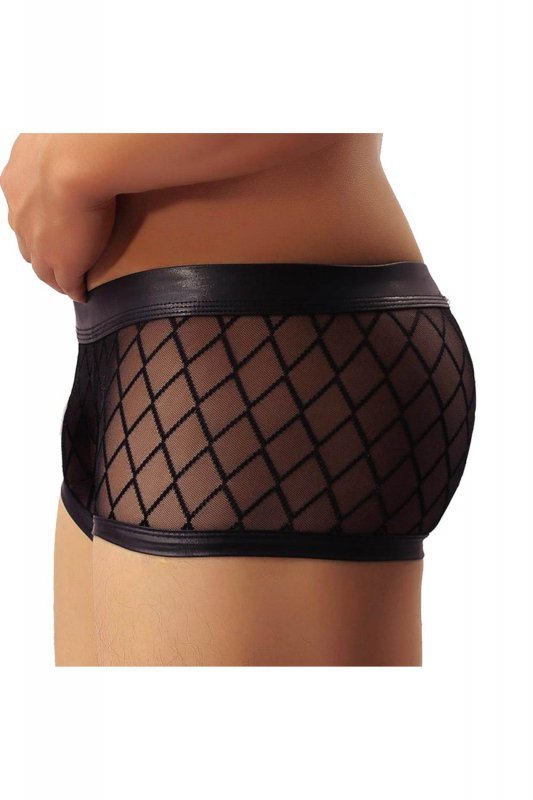 MEN&#039;S BOXERS MP056 BLACK (Size: S)