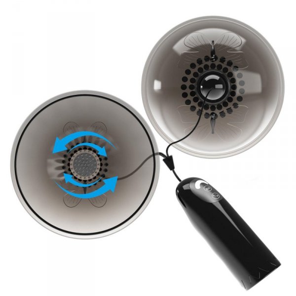 Pretty Love Joslyn Rotating Breast Massager – Black