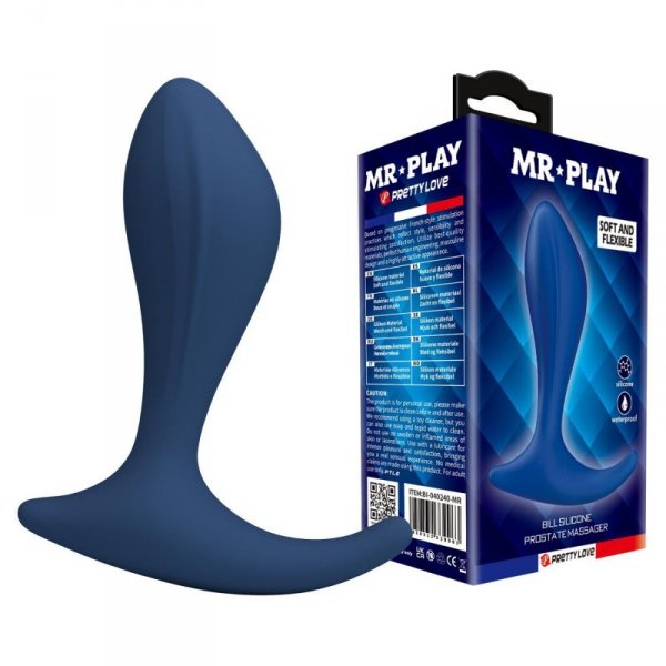Mr. Play Bill Silicone Prostate Massager
