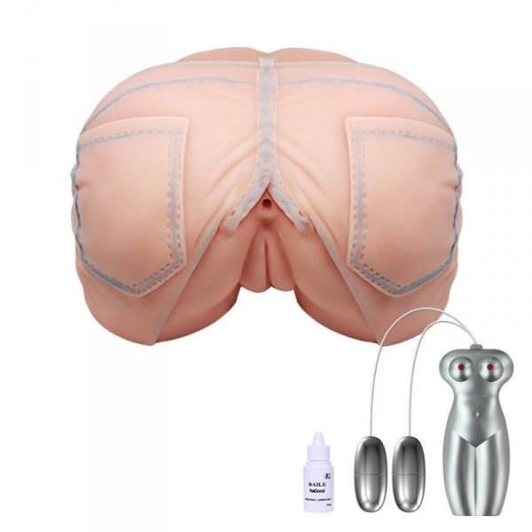 BAILE - TEMPTATION PASSSION LADY,Vibration Sex talk Double holes, 3 AAA batteries