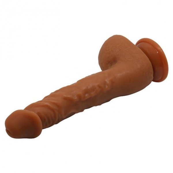 Realistyczne jasnobrązowe dildo BAILE JASON 