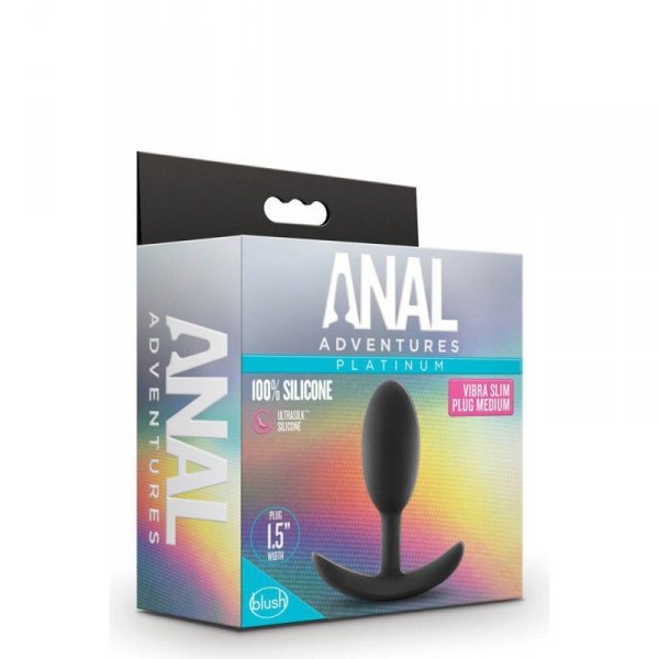 Korek analny Anal Adventure Platinum 10cm Blush