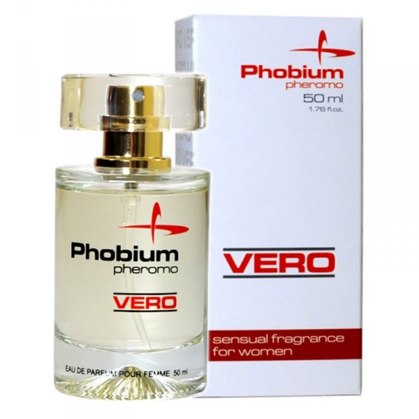 Perfumy damskie. Phobium Pheromo VERO 50 ml. Trwały, mocny zapach dla kobiet