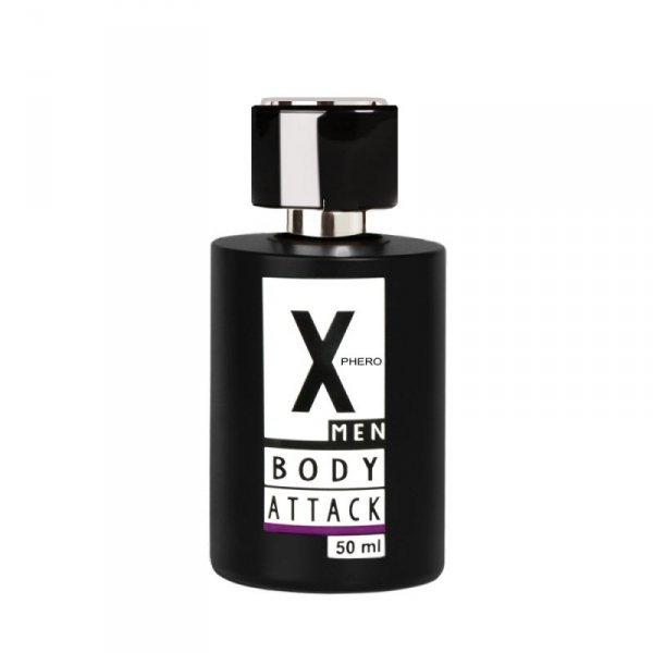 Perfumy męskie. Mocne. Feromony podniecają X-Phero Body Attack Violet.