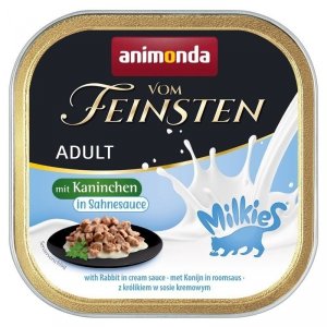 ANIMONDA Vom Feinsten Adult szalka z królikiem w sosie kremowym 100g