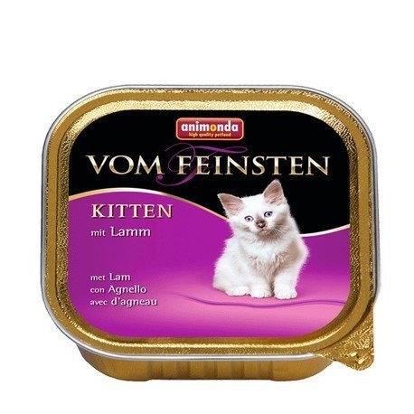 ANIMONDA Vom Feinsten Kitten szalka z jagnięciną 100 g