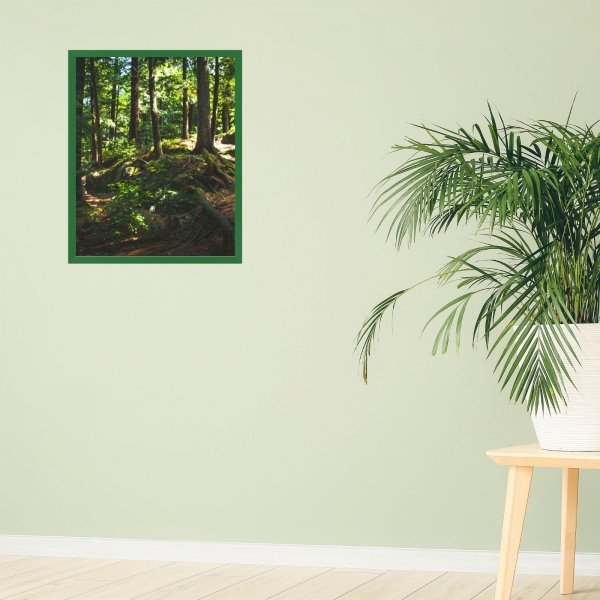 Ramka na zdjęcia 10x15 cm kolor zielony - foto rama
