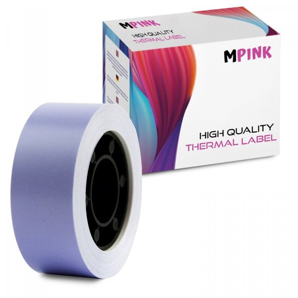 Termiczna taśma papier do etykiet MP-RL-15*4M-LP Lavender Purple