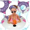 Kółko do pływania koło dmuchane kółko plażowe lisek 80cm max 60kg