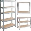 Regał metalowy magazynowy 150 x 75 x 30 cm Humberg HR-810