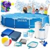 Basen ogrodowy stelażowy 366 x 76 cm 16w1 INTEX 28212 + maszynka do baniek GRATIS