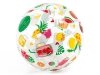 Dmuchana piłka plażowa z nadrukiem 51 cm INTEX 59040 kółka