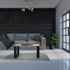 Ława Modern MODERN BIAŁY CZERŃ