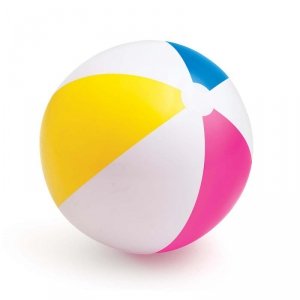 Dmuchana piłka plażowa Tęcza 61 cm INTEX 59030
