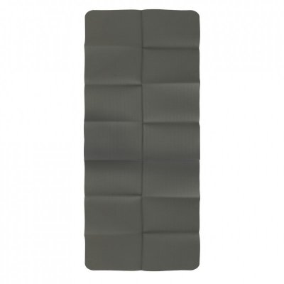 Mata fitness gimnastyczna do ćwiczeń jogi pilatesu fitness joga składana 183x61x0,4 cm szara