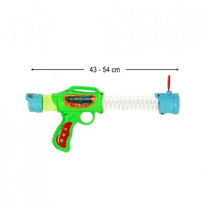 Pistolet wyrzutnia karabin na bezpieczne naboje miękkie kulki piankowe 2w1