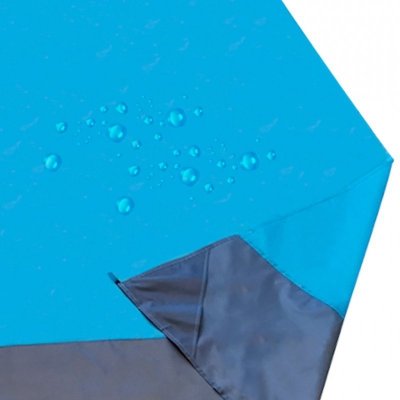 Mata plażowa piknikowa wodoodporna duża koc biwakowy na piknik biwak  pokrowiec XXL 210 X 200 cm