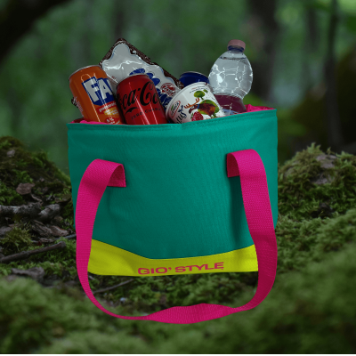Torba plażowa Kamai Gio Style, w kolorze zielonym, pojemność 9L