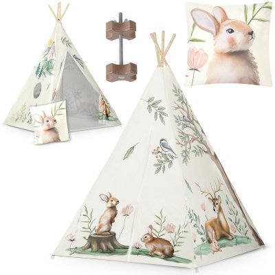 Namiot tipi dla dzieci Nukido - beżowe