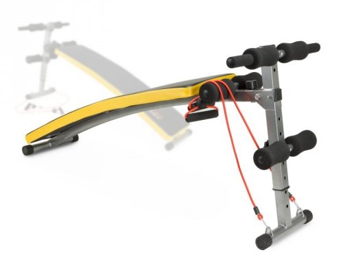 Ławeczka skośna do ćwiczeń z ekspanderami Neo-Sport NS-08G
