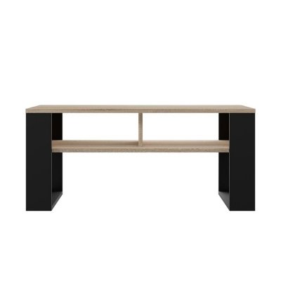 Ława Modern 2P DĄB SONOMA CZARNY