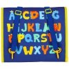 Tablica manipulacyjna sensoryczna montessori walizka plecak niebieska