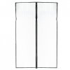 Moskitiera siatka magnetyczna LUARO na drzwi solidna mocny magnes 100x210cm