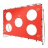Bramka piłkarska do piłki nożnej dla dzieci treningowa 2w1 + mata celności 215 x 153 x 76 cm