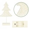 Gwiazda świecąca dekoracja świąteczna 10 LED 39 cm ciepły biały