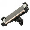 Uchwyt rowerowy motocyklowy na telefon czarny stabilny