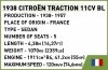 Cobi Klocki Klocki Citroen Traction 11CVBL
