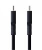 AUKEY CB-SCC241 kabel USB-C - USB-C 1m 240W PD 5A 20V silikonowy czarny