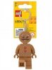 LEGO Brelok do kluczy z latarką Piernikowy ludek