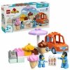 LEGO Klocki DUPLO Bluey 10458 Wyprawa po lody z Bluey