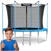 Trampolina ogrodowa 6ft/183cm z siatką wewnętrzną i drabinką