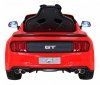 Autko Ford Mustang GT na akumulator dla dzieci Czerwony