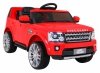Land Rover Discovery Autko elektryczne dla dzieci, Czerwony SUV + Pilot