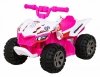 Quad The Fastest na akumulator dla dzieci Różowy + Silnik 25W