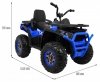 Pojazd Quad ATV Desert Niebieski