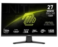 Monitor MAG 275CQF E18 27 cali LED/WQHD/LED/Curved/<br />180Hz/czarny 