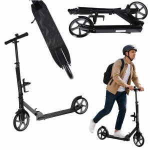 Hulajnoga miejska Trike Fix składana koła 200mm czarno-szara