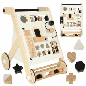Pchacz chodzik drewniany tablica manipulacyjna sorter 