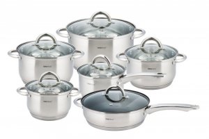 12 ELEMENTOWY ZESTAW GARNKÓW KINGHOFF KH-4450