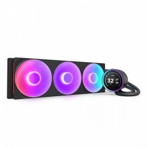 Chłodzenie wodne Kraken elite 420 RGB LCD czarne