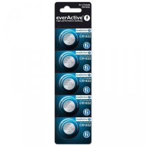 everActive Baterie litowe mini CR1632 blister 5 sztuk